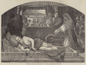 リアとコーデリア 作： Ford Madox Brown